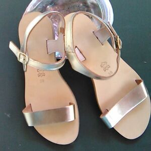 Gold Sandals  